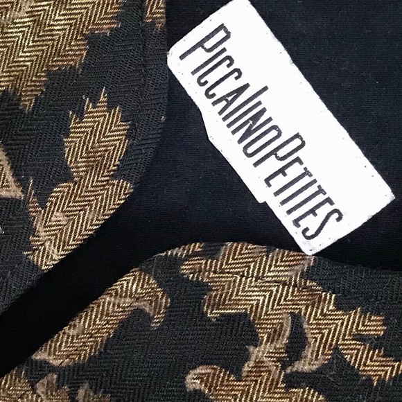 Vintage zip up floral print cropped jacket. - Picture 7 of 8